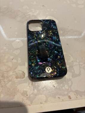 Loopy Cases iPhone 14 Pro Max Case in Midnight Abalone